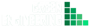 Green Engineering White Logo